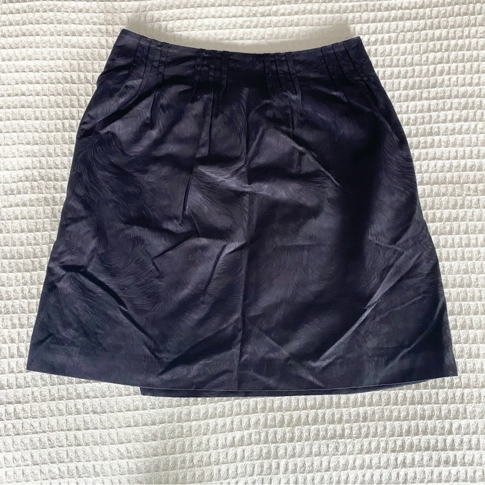 Martin + Osa purple and black skirt size 8